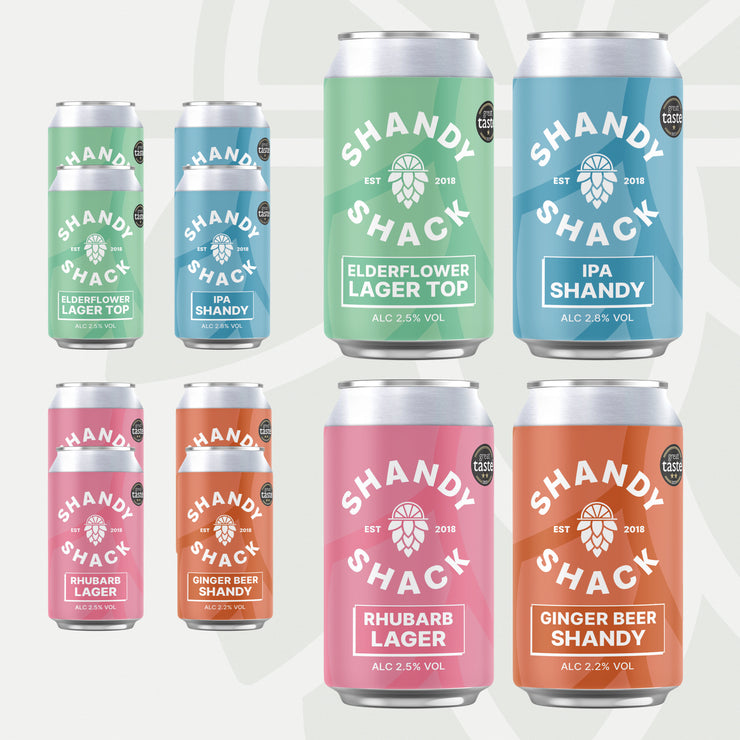 Shandy Shack Raspberry Lager Complete Mixed Case – Shandy Shack