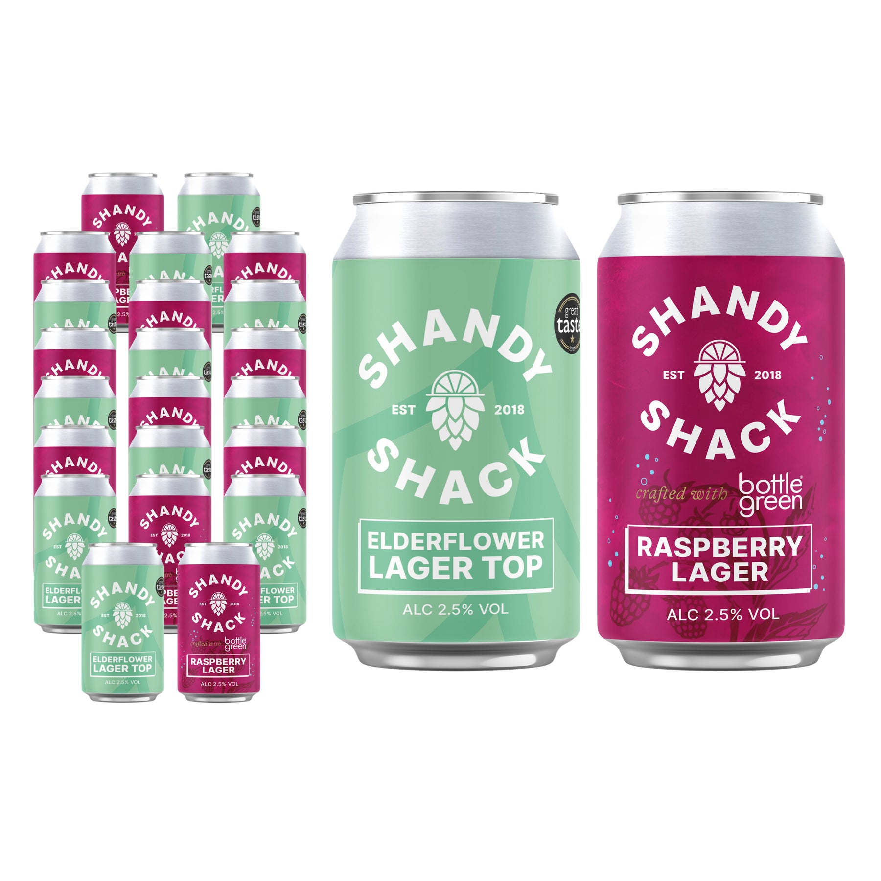 Shandy Shack Raspberry Lager Village Mixed Case – Shandy Shack