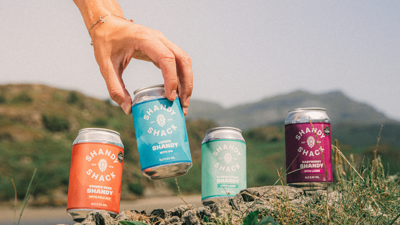 Shandy Shack | Craft Beer Shandy | Lower Alcohol, Vegan, Gluten-Free